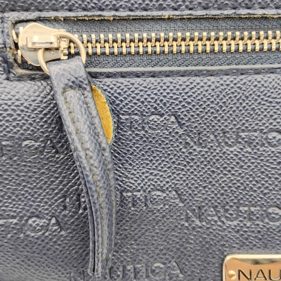 Nautica Navy Blue Crossbody Bag Or A Satchel Absolutley Gorgeous Bag - Picture 7 of 7